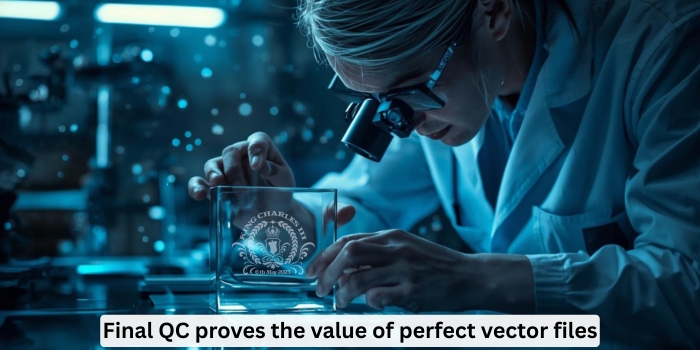 Why Glass Engraving Suppliers Need High-Quality Vector Files?-Cre8iveskill